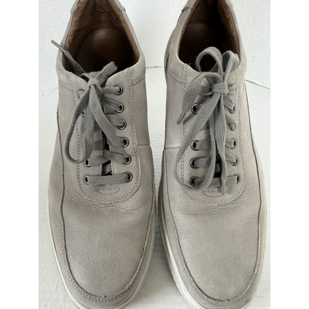 J&M Est 1850 size 10 1/2 M Men's Gray Leather Shoes 27-2329 - Picture 6 of 16